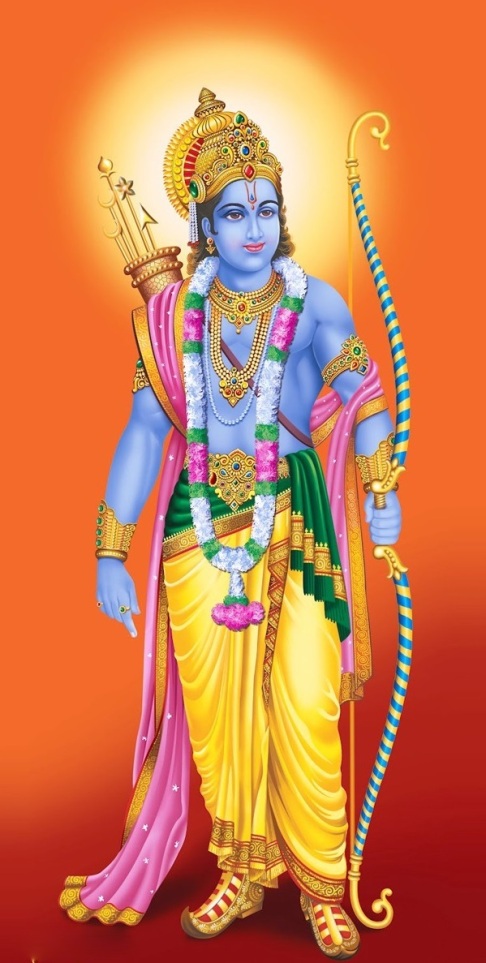 Lord-Rama standing
